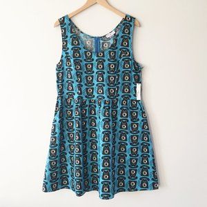 Blue Platypus Cats Dress LOWEST PRICE XL
